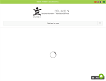 Tablet Screenshot of dilmentercume.com